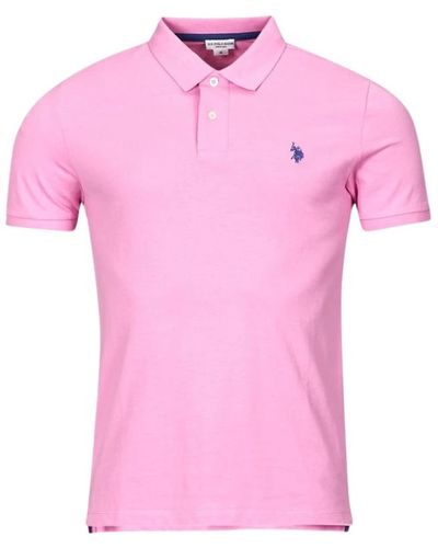 U.S. POLO ASSN. Polo piquet shirt - Pink