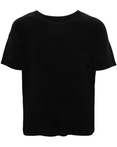 Issey Miyake Tops > t-shirts - Noir
