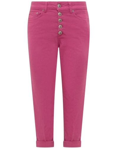 Dondup Cropped jeans - Pink
