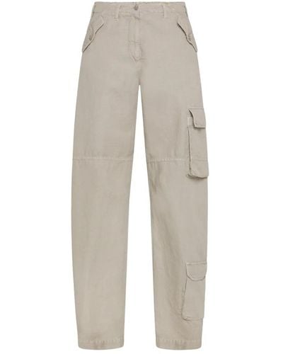 Seventy Trousers > slim-fit trousers - Gris