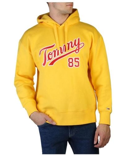 Tommy Hilfiger Hoodies - Yellow