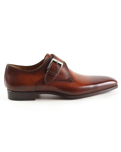 Magnanni Shoes > flats > business shoes - Marron