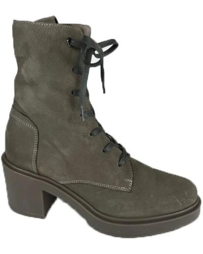 DL SPORT® Heeled Boots - Grün