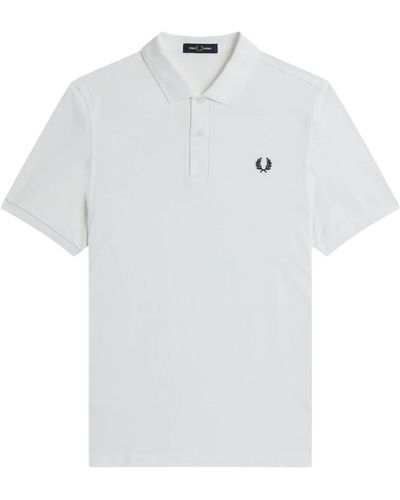 Fred Perry Klassisches polo in weiß