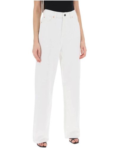 Wardrobe NYC Jeans > loose-fit jeans - Blanc