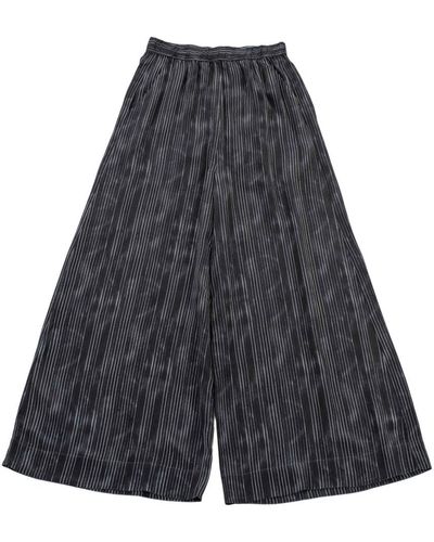 Humanoid Wide Trousers - Black