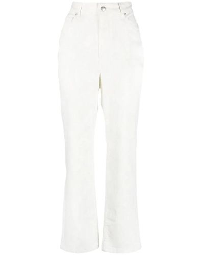 Etro Cropped Jeans - White