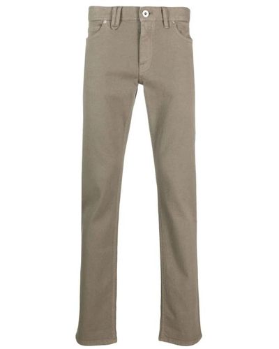 Brioni Slim-Fit Jeans - Grey
