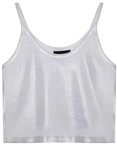 DISCLAIMER Tops > sleeveless tops - Gris