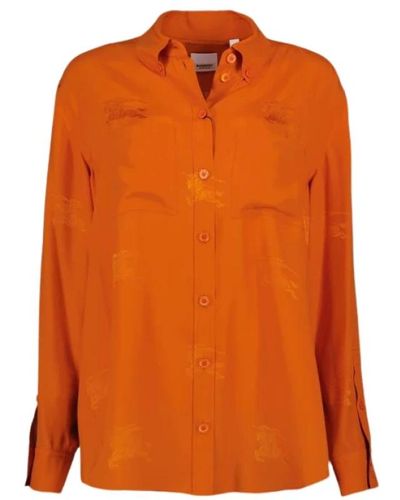 Burberry Camisas casuales - Naranja