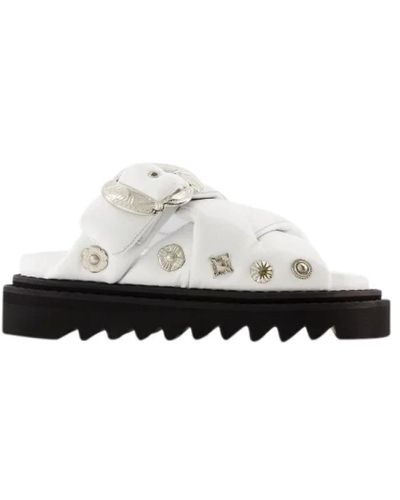 Toga Shoes > flip flops & sliders > sliders - Blanc