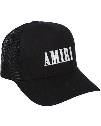 Amiri Cappellino da baseball nero con ricamo del logo