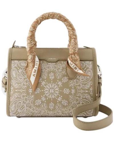 Amiri Cuoio handbags - Metallizzato