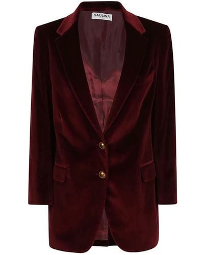SAULINA Jackets > blazers - Rouge