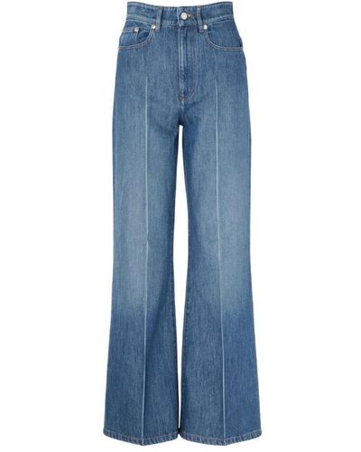 A.P.C. Jeans > wide jeans - Bleu