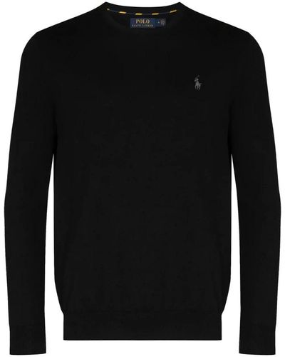 Polo Ralph Lauren Round-Neck Knitwear - Black