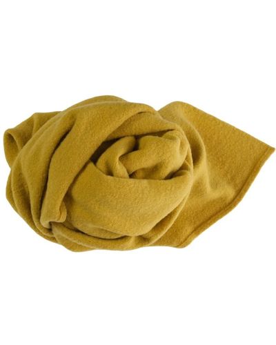 WEILI ZHENG Winter Scarves - Yellow