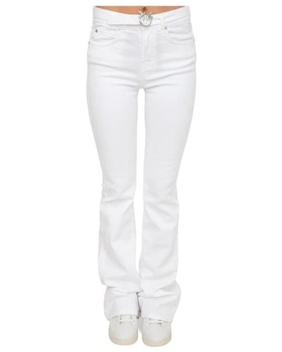 Pinko Jeans bootcut - Blanc