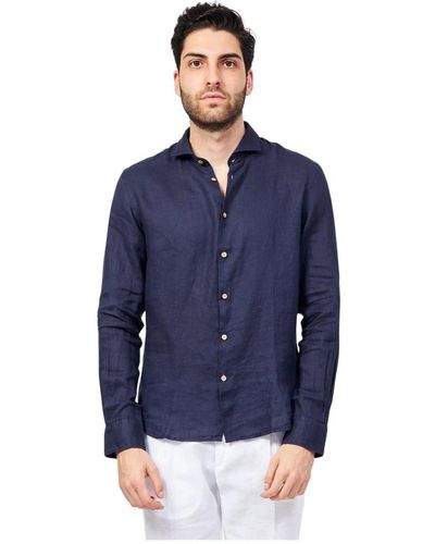 Yes-Zee Casual Shirts - Blue