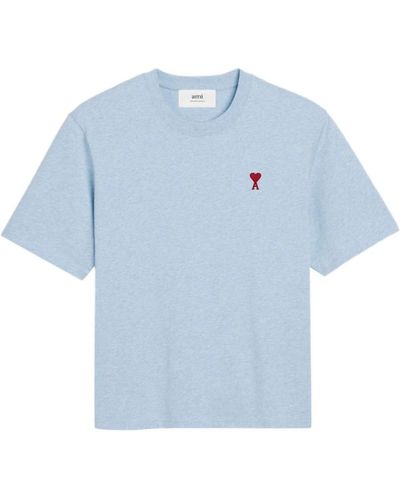 Ami Paris T-Shirts - Blue