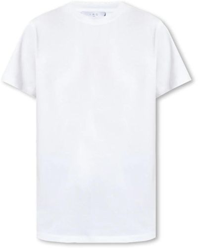 IRO 'Asadia' T-Shirt mit Logo - Weiß