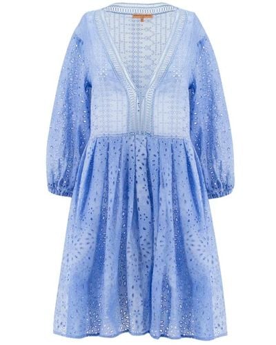 Ermanno Scervino Short Dresses - Blau