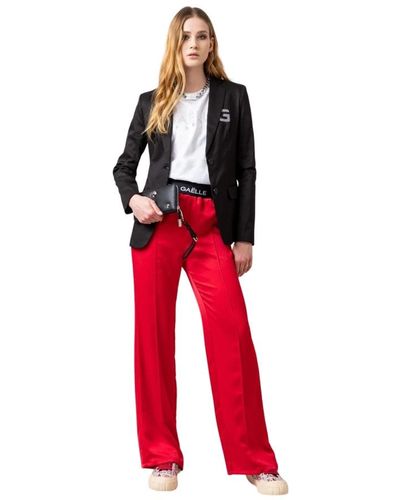 Gaelle Paris Pantalons - Rouge