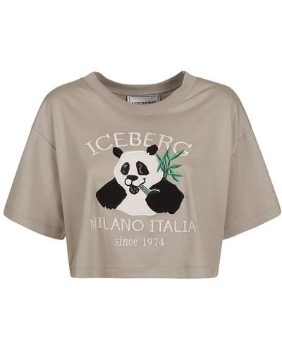 Iceberg T-shirts - Braun