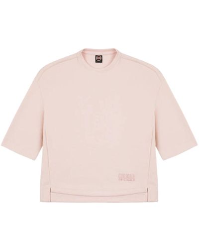 Colmar Sweatshirt mit 3/4 ärmeln - Pink
