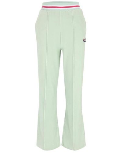 Fila Trousers > wide trousers - Vert