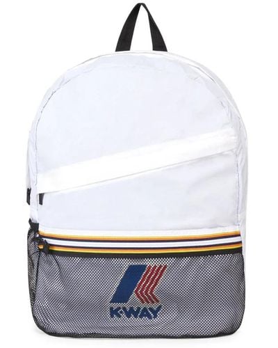 K-Way Backpacks - White
