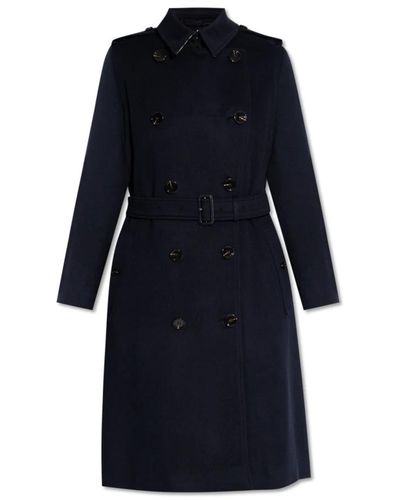 Burberry Coats > trench coats - Bleu