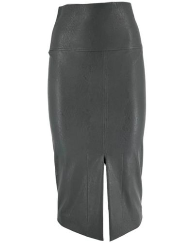 D.exterior Midi Skirts - Gray