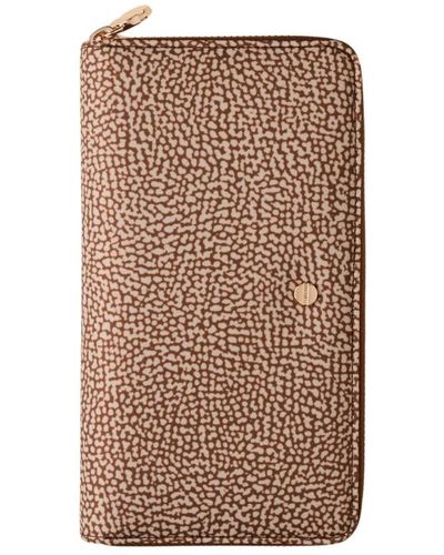 Borbonese Clutches - Brown