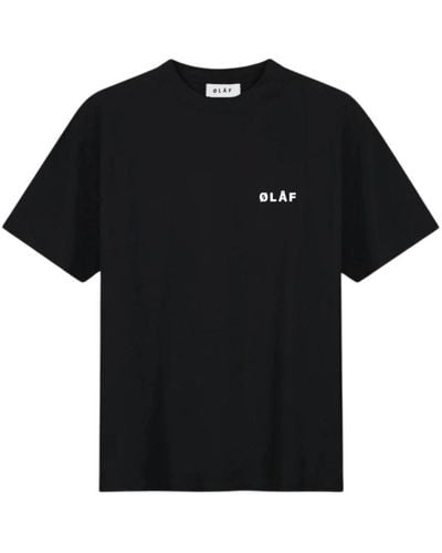 OLAF HUSSEIN T-Shirts - Black
