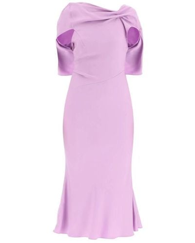 Roland Mouret Midi dresses - Pink