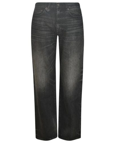 R13 Slim-fit jeans - Gris