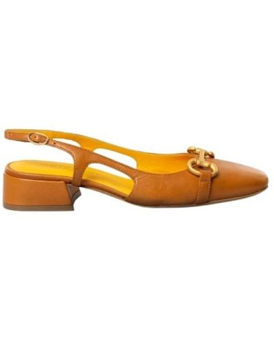 Mara Bini Shoes > flats > ballerinas - Orange