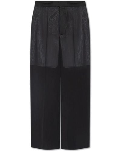 Victoria Beckham Trousers > wide trousers - Noir