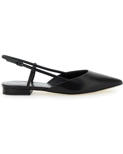 Casadei Shoes > sandals > flat sandals - Noir