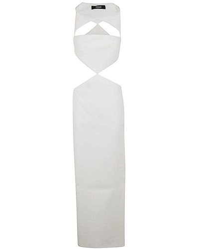 Versace Maxi Dresses - White