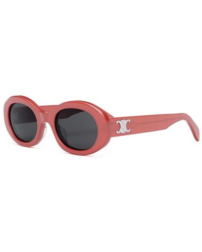 Celine Stilvolle sonnenbrille für frauen, cl40194u 66a sonnenbrille - Rot