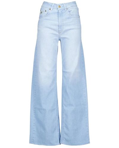Lois Jeans > wide jeans - Bleu