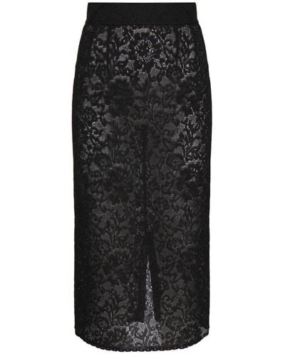 Dolce & Gabbana Maxi Skirts - Black