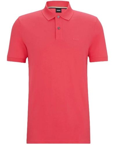 BOSS Klassisches t-shirt - Pink