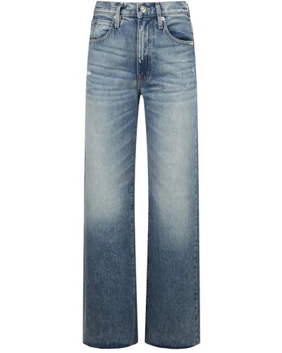 SLVRLAKE Denim Straight Jeans - Blau