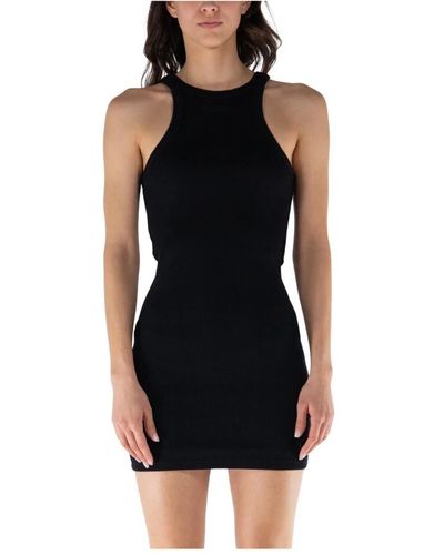 Vetements Short Dresses - Black