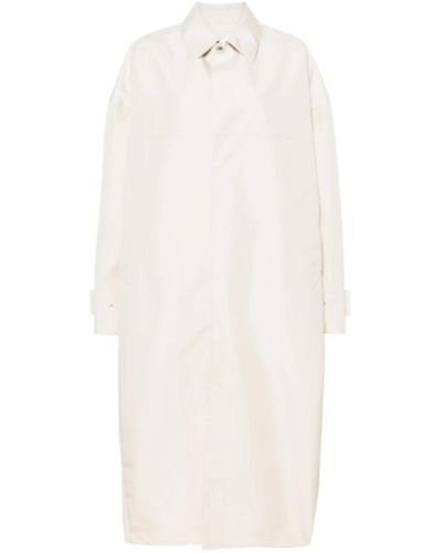 Khrisjoy Coats > single-breasted coats - Blanc