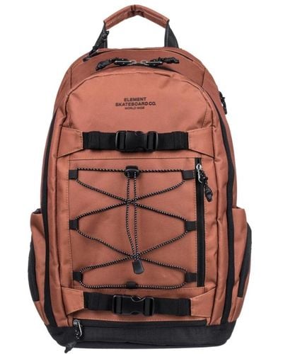 Element Scheme backpack mocha bisque streetwear - Braun