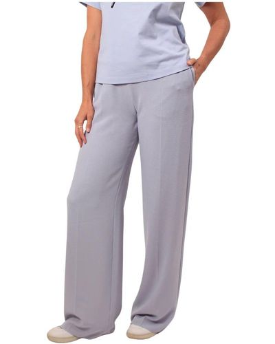 Emporio Armani Trousers > wide trousers - Violet